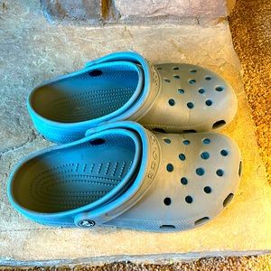 Gray Crocs size 5 men/7 women